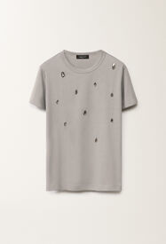 Fabiana Filippi Jersey T-shirt, ash GREY JED265F278L2270000