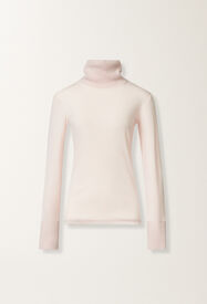Fabiana Filippi Top in jersey, rosa quarzo Rosa JED225F583L6930000