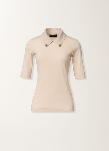 Fabiana Filippi Jersey T-shirt, cream PINK JED215F132L5760000