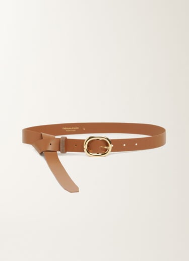 Fabiana Filippi Nappa leather belt, leather LEATHER AAD276A863M0710000