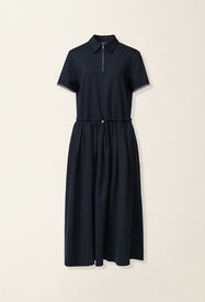 Fabiana Filippi Robe en jersey point Milano, bleu nuit Bleu nuit ABD216F138M3100000