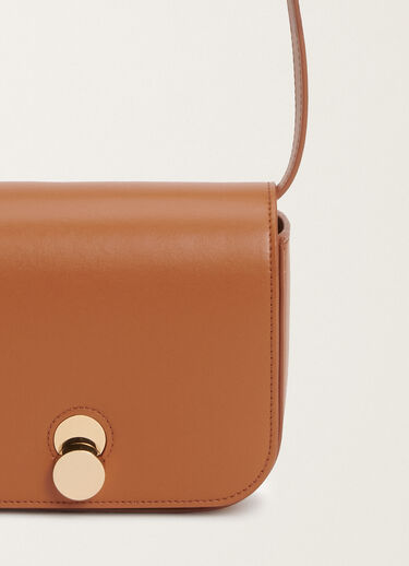 Fabiana Filippi Eclissi calfskin mini messenger bag, tan BROWN BGD265A860L2140000