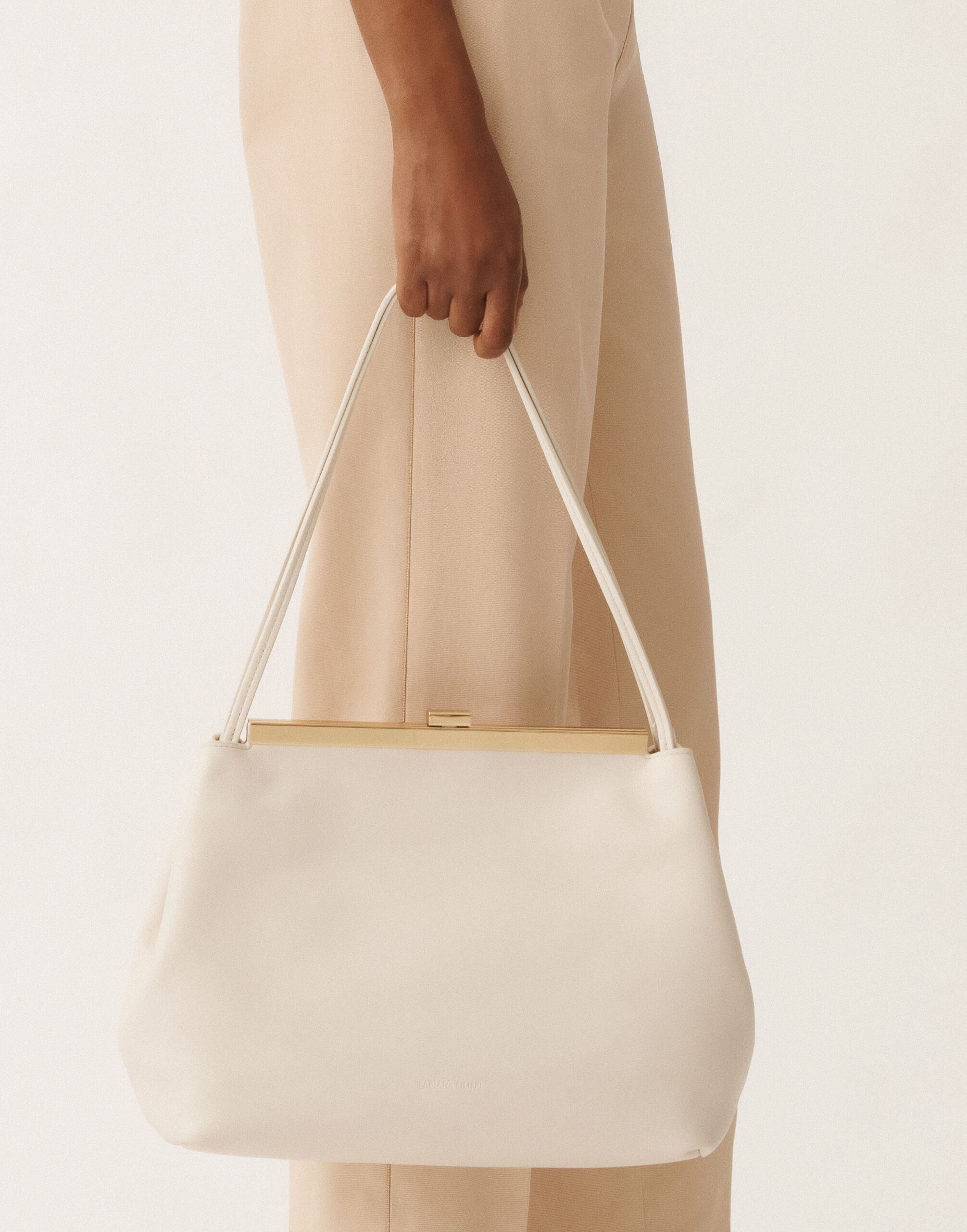 Fabiana Filippi Nappa leather crossbody bag, butter BUTTER BGD265A850L2120000