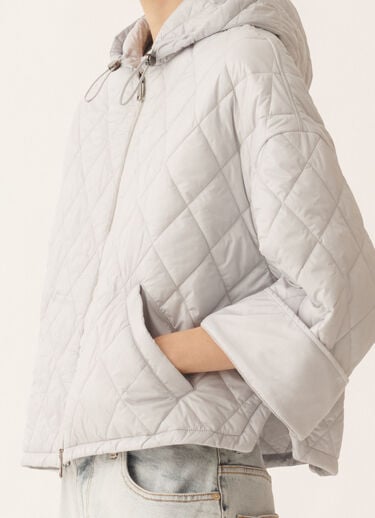 Ultralight technical rain jacket Fabiana Filippi Ultralight technical rain jacket Gray CTD266F427L8920000