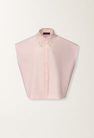 Fabiana Filippi Sleeveless shirt in petal pink poplin PETAL PINK CAD276F762M1760000