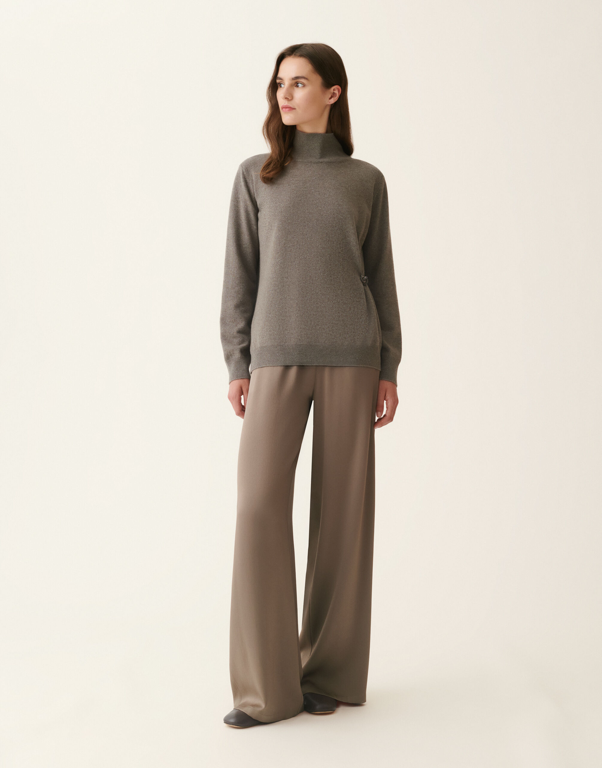 Platinum-Rollkragenpullover, Falcon Fabiana Filippi Platinum-Rollkragenpullover, Falcon Falcon MAD226F423M2810000
