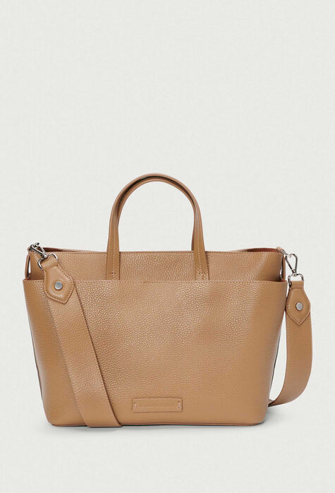 Fabiana Filippi Leather handbag, camel BGD264A774I3370000