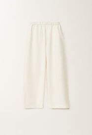 Fabiana Filippi Pantalon Trevi en techno tailoring, beurre BLANC PAD265F310D8070000