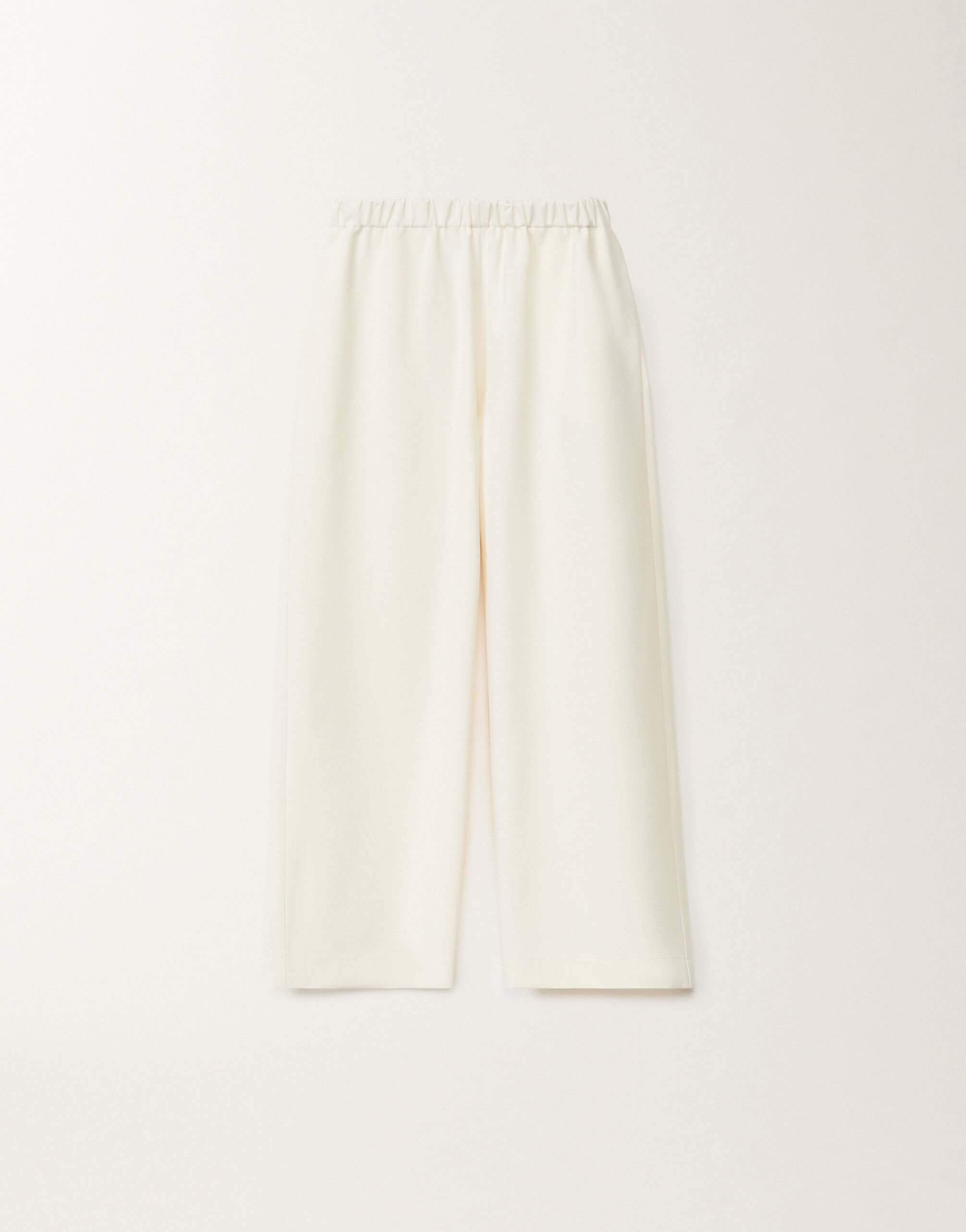 Fabiana Filippi Trevi techno tailoring trousers, butter WHITE PAD265F310D8070000