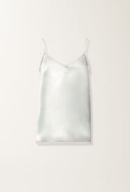 Fabiana Filippi Satin lingerie top, aqua Blue TPD266F281L9090000