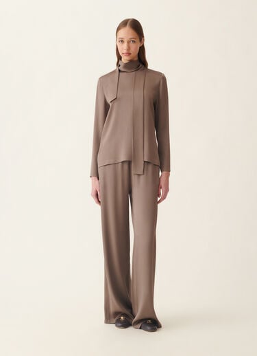 Enver satin top, falcon Fabiana Filippi Enver satin top, falcon Falcon TPD226F682M4650000