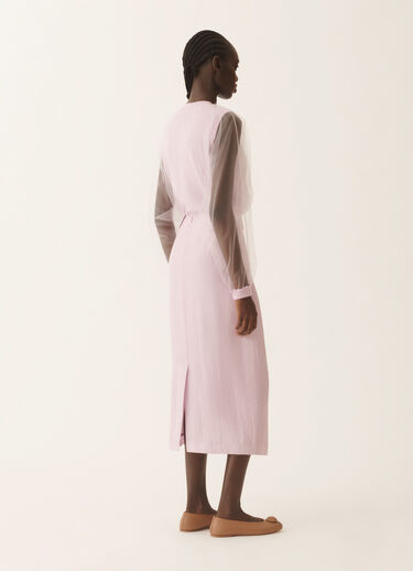 Fabiana Filippi Fließender Bleistiftrock, Lila-Rosa Fliederrosa GND266F399D9540000