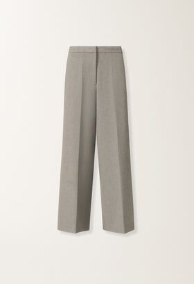 Fabiana Filippi Spoleto techno tailoring trousers, rock grey GREY PAD215F307L5300000