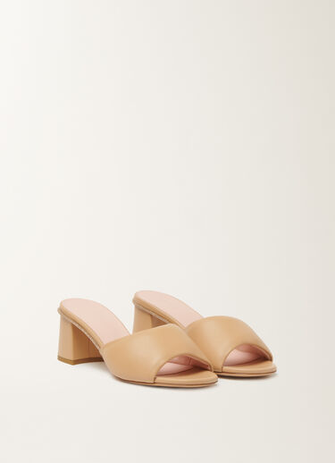 Nappa leather mules in maple Fabiana Filippi Nappa leather mules in maple MAPLE ASD266A847M0140000