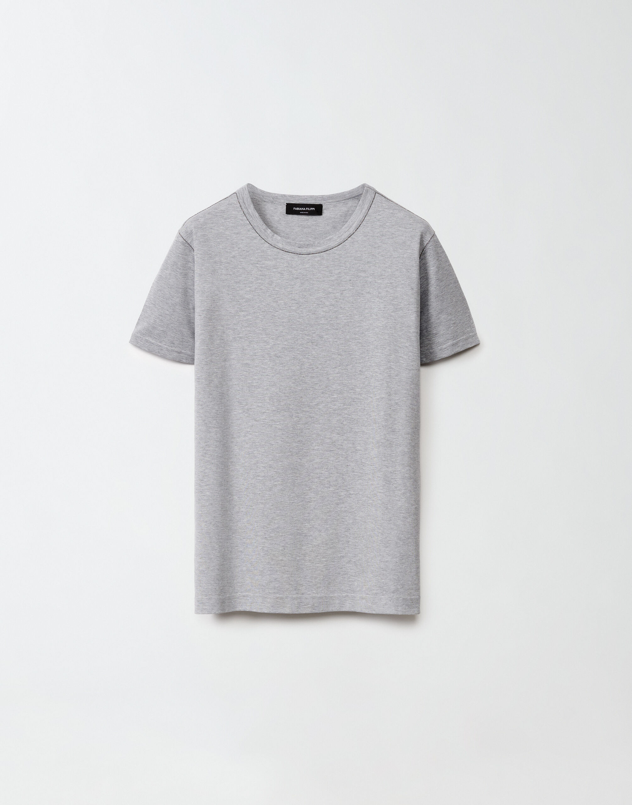 FABIANA FILIPPI グレー 半袖 Tシャツ 40サイズ