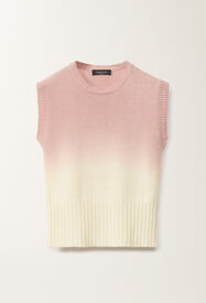 Fabiana Filippi Gradient platinum vest top, blush PINK MAD265F105L1600000
