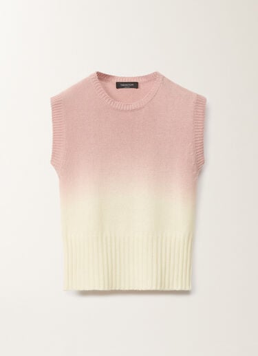 Fabiana Filippi Gradient platinum vest top, blush PINK MAD265F105L1600000