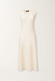 Fabiana Filippi Kleid aus Wolle und Seide mit Pailletten, weiß Weiß ABD215F153D2960000