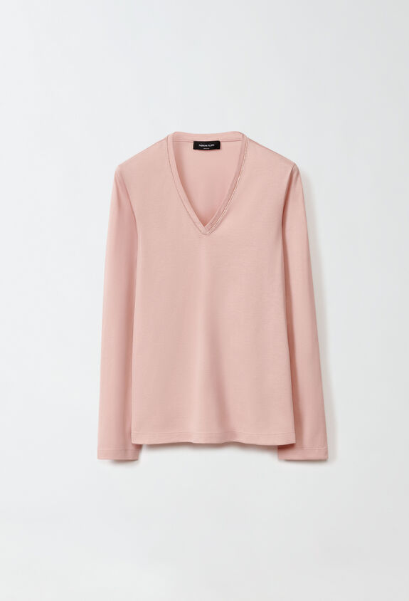 Fabiana Filippi Jersey T-shirt, medium pink PINK JED224F606SK000000