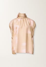 Fabiana Filippi Printed silk twill top, memento rosae MEMENTO ROSAE TPD276F748D9720000