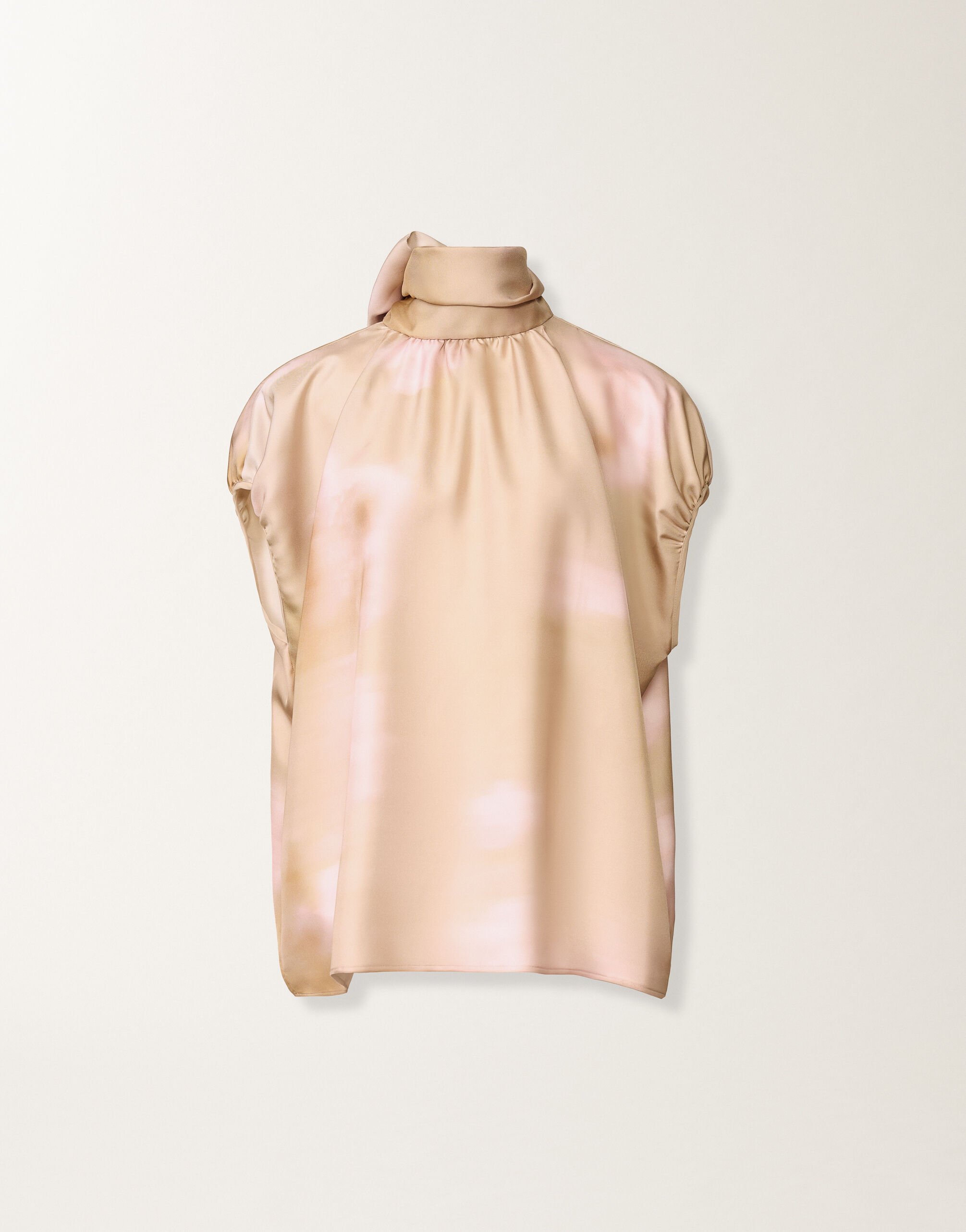 Fabiana Filippi Printed silk twill top, memento rosae MEMENTO ROSAE TPD276F748D9720000