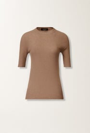 Fabiana Filippi Sweater in Platinum, bark Brown MAD215F022D2300000