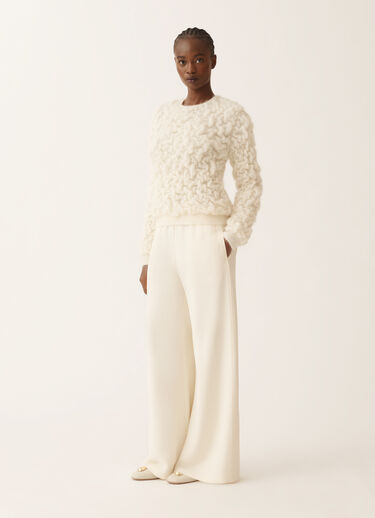 Fabiana Filippi Mohair sweater, butter White MAD225F502D5040000