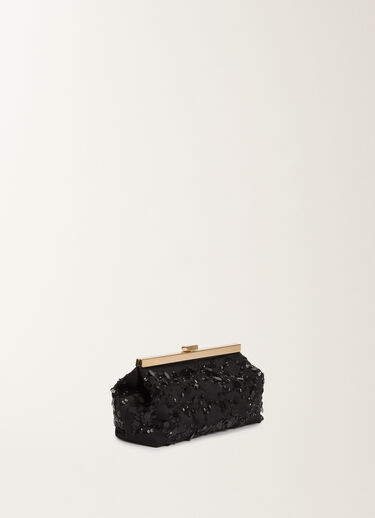 Fabiana Filippi Clutch with sequin embroidery BLACK BGD265A849L2560000