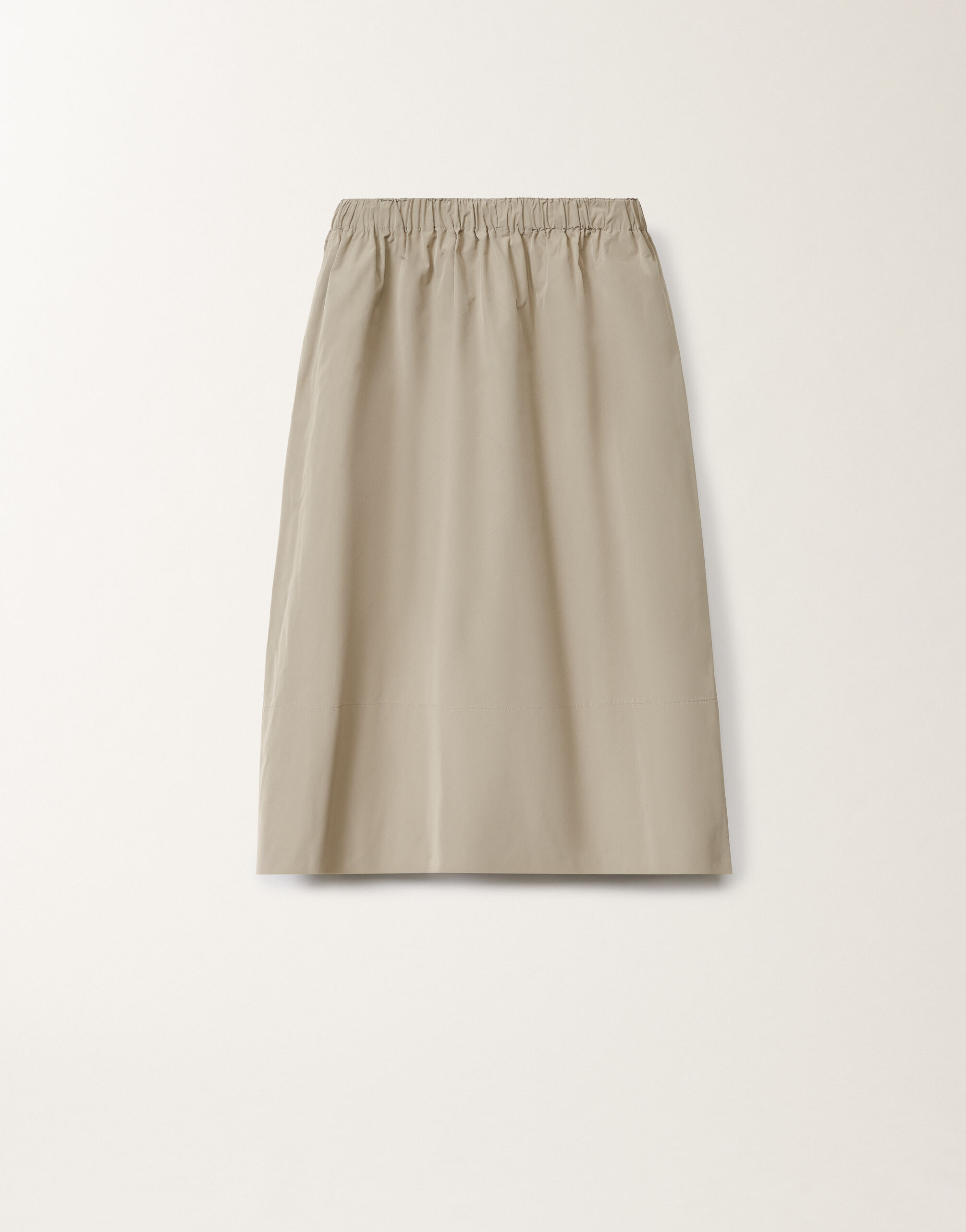 Fabiana Filippi Micro faille skirt, clay CLAY GND275F411L4600000