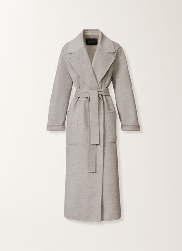 Fabiana Filippi Double-faced wool and cashmere coat, rock Grey CTD225F680L6390000
