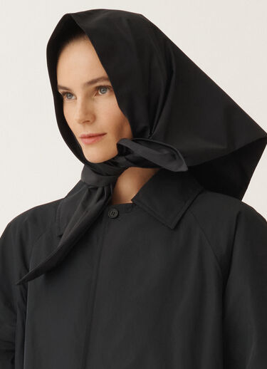 Fabiana Filippi Lightweight taffeta trench coat, midnight blue BLUE CTD265F272L1930000