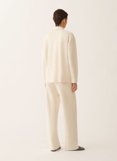 Fabiana Filippi Hemd aus Wolle und Baumwolle, Butterfarbe Butter MAD266F043L7670000