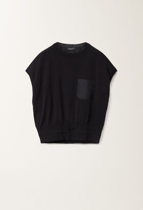 Fabiana Filippi Maglia in cotone organico, blu notte BLU NOTTE MAD275F549L3990000