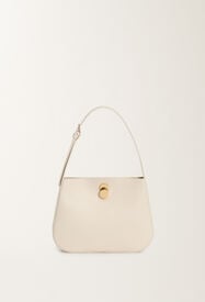 Fabiana Filippi Eclissi calfskin hobo bag, butter BUTTER BGD265A858L2140000