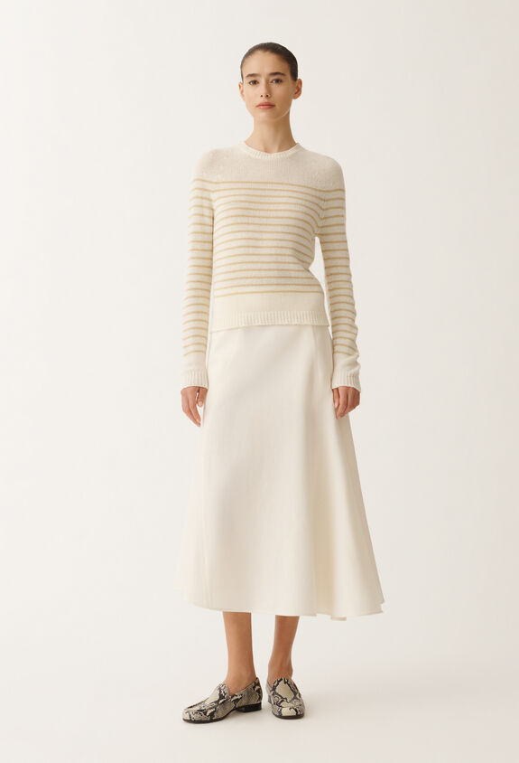 Fabiana Filippi Pullover aus aufgerautem Kaschmir, gold GELB MAD265F031L2200000