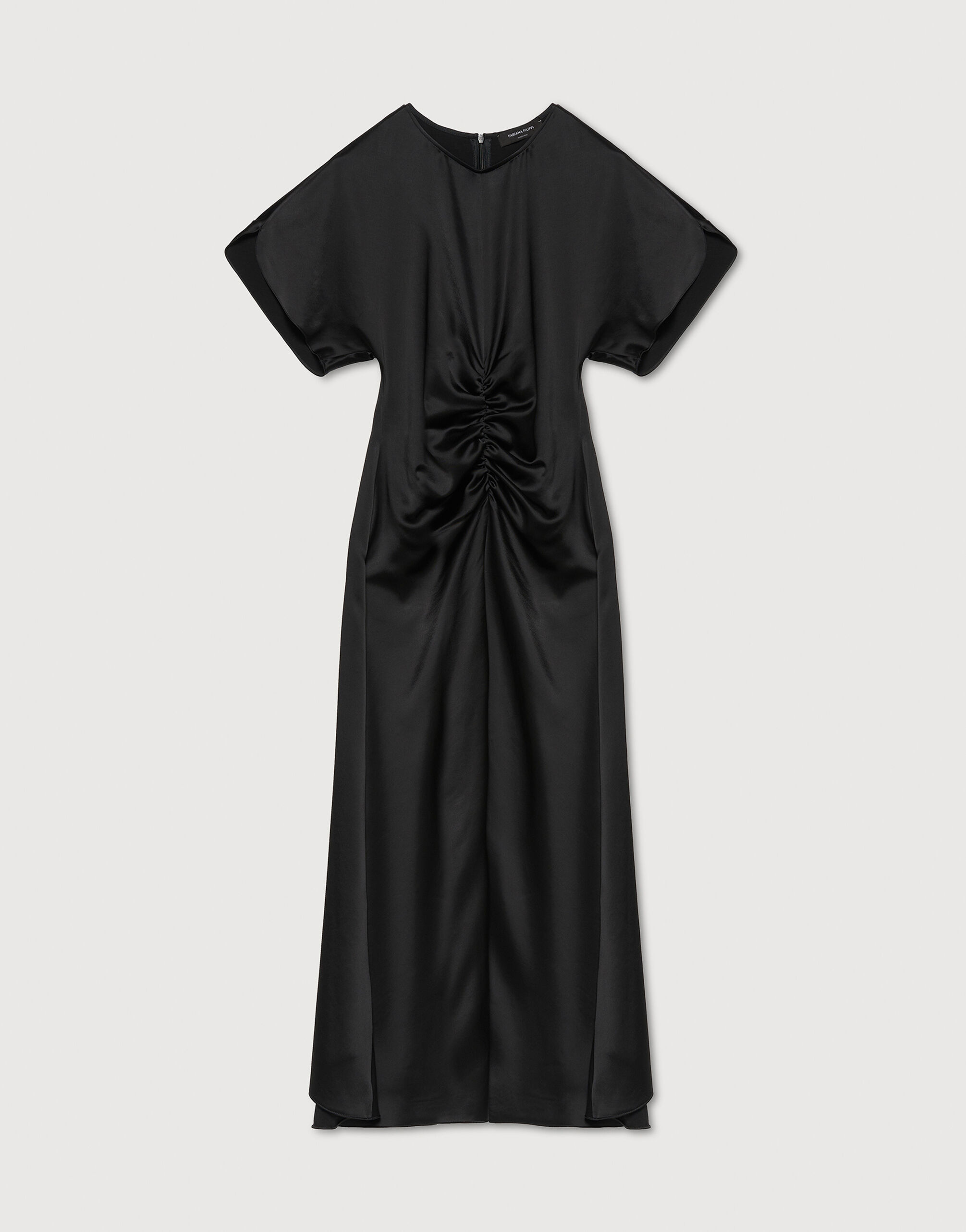 Vestido clearance raso negro
