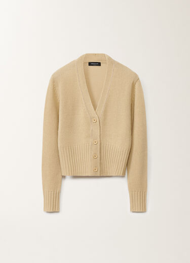 Fabiana Filippi Cardigan aus aufgerautem Kaschmir, gold GELB MAD265F038L1610000