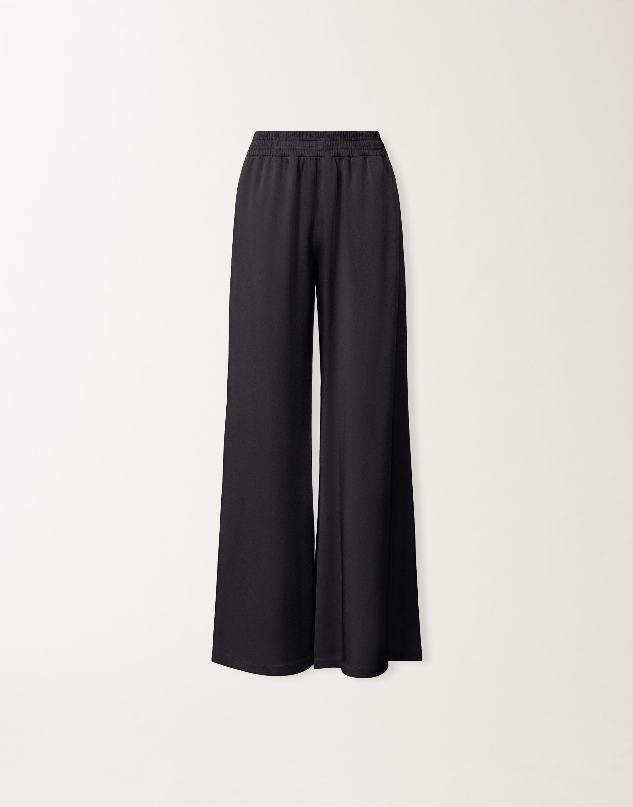Fabiana Filippi Amelia trousers in midnight blue enver satin MIDNIGHT BLUE PAD266F291D9080000