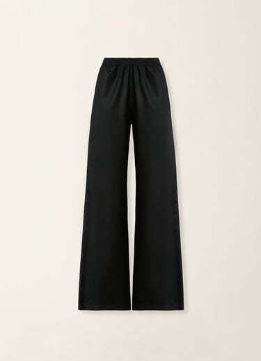 Fabiana Filippi Oversized cargo flannel trousers, black Black PAD226F291M3780000