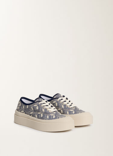 Fabiana Filippi Sneakers with jacquard platform, blue BLUE ASD275A961L4070000
