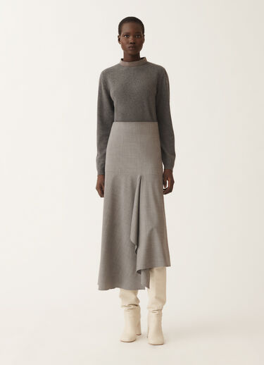 Fabiana Filippi Maglia in Platinum, piombo GRIGIO MAD215F092L5170000
