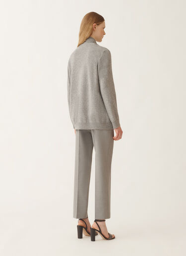 Fabiana Filippi Cardigan en Platinum, roche GRIS MAD215F059L5170000