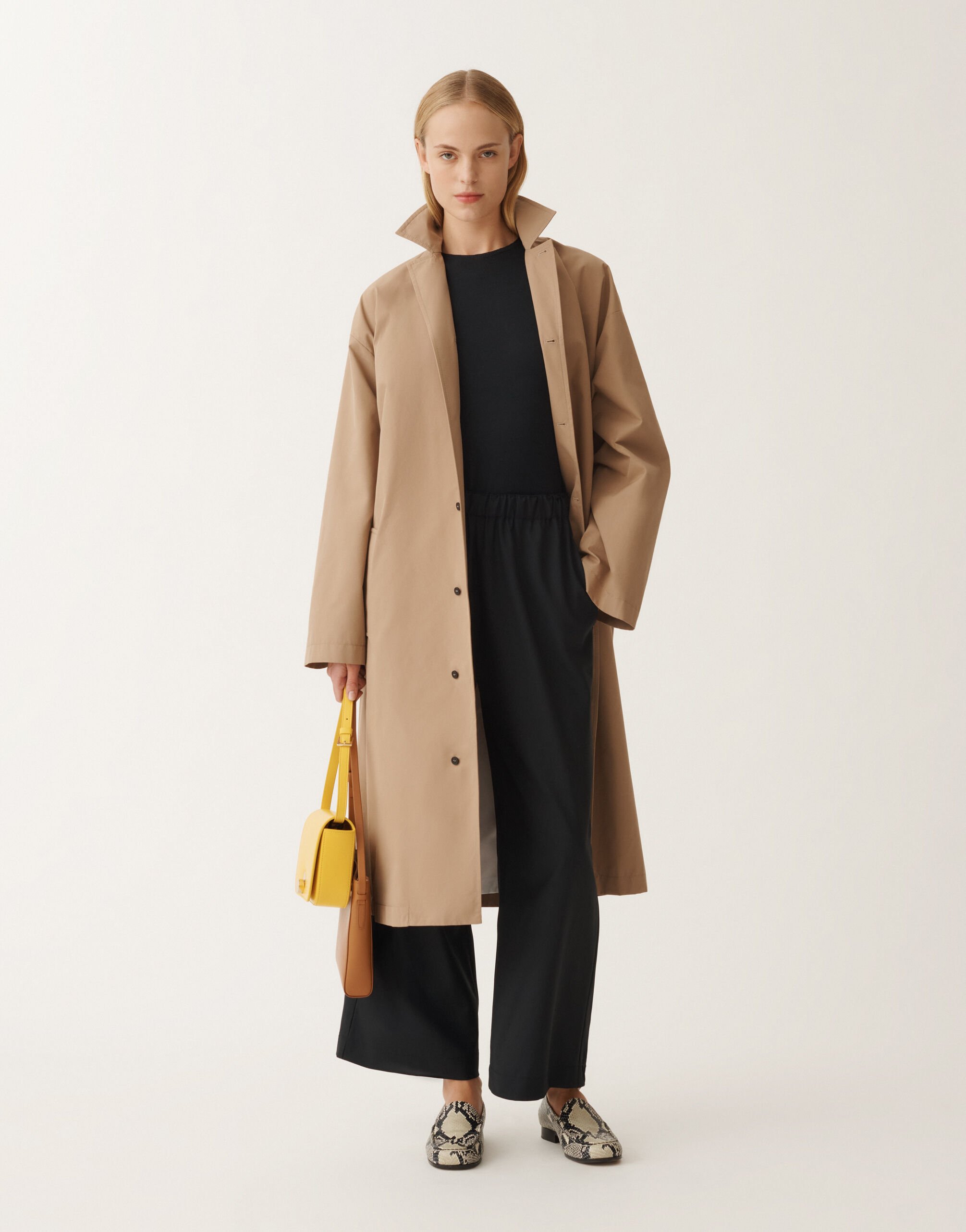 Fabiana Filippi Trenchcoat aus Baumwolle, eichelfarben BRAUN CTD265F268L1980000