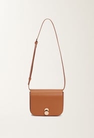 Fabiana Filippi Bolso messenger mini Eclissi de piel de becerro, cuero MARRÓN BGD265A860L2140000