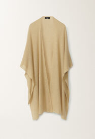 Fabiana Filippi Offenes Cape aus Mohair, gold GELB SAD265A811D8170000