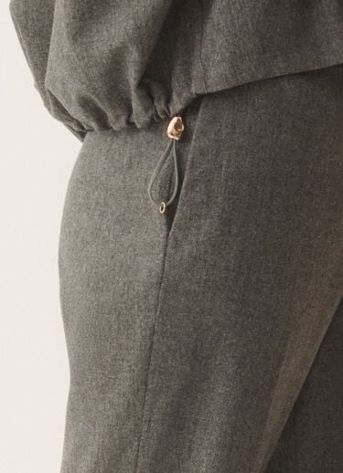 Fabiana Filippi Bomber en flanelle, rock Gris GCD225F555L6750000