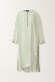 Fabiana Filippi Vestido midi fluido, verde Ghirri Verde Ghirri ABD266F183D9540000