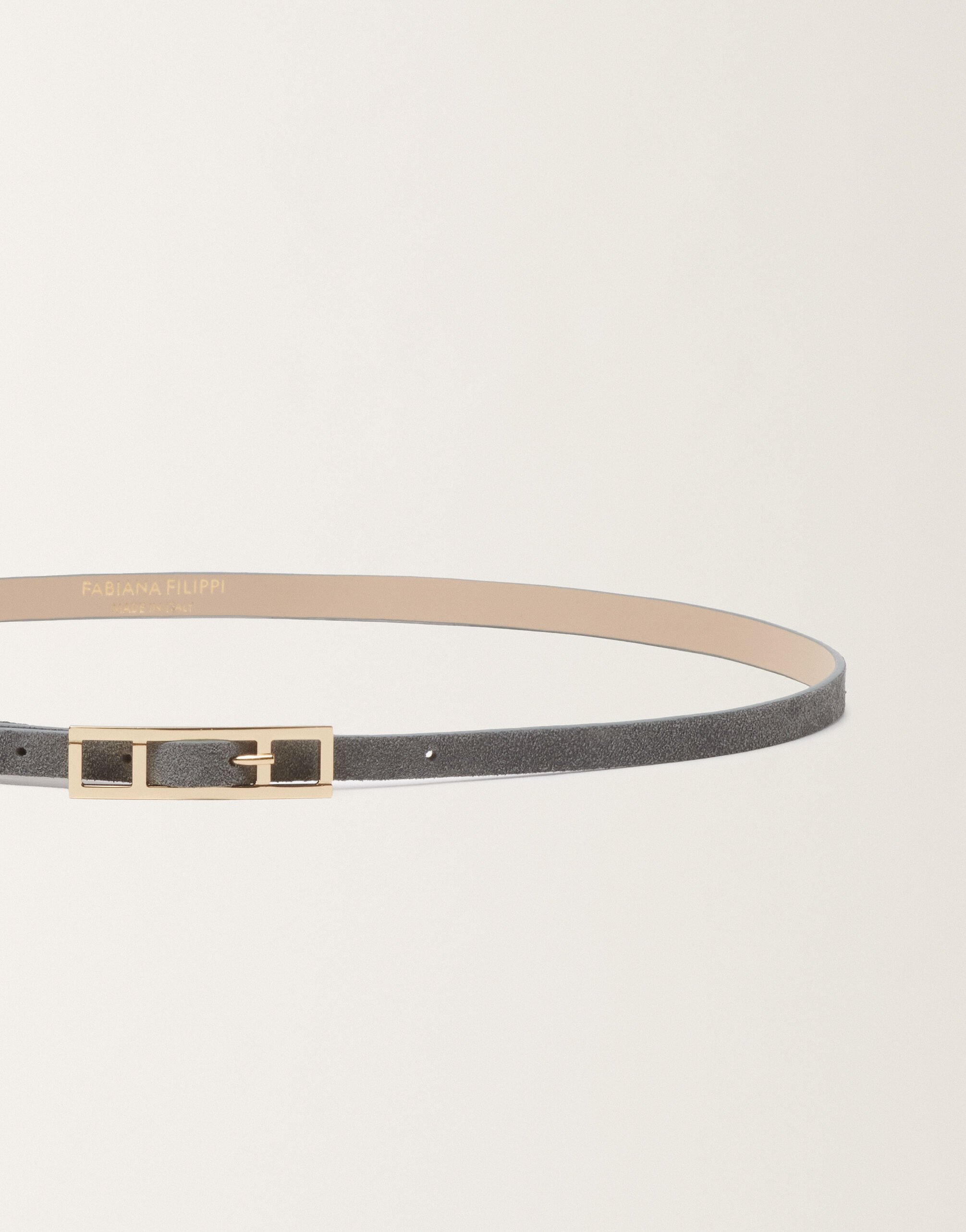 Suede belt, shadow Fabiana Filippi Suede belt, shadow Gray AAD266A037M0000000