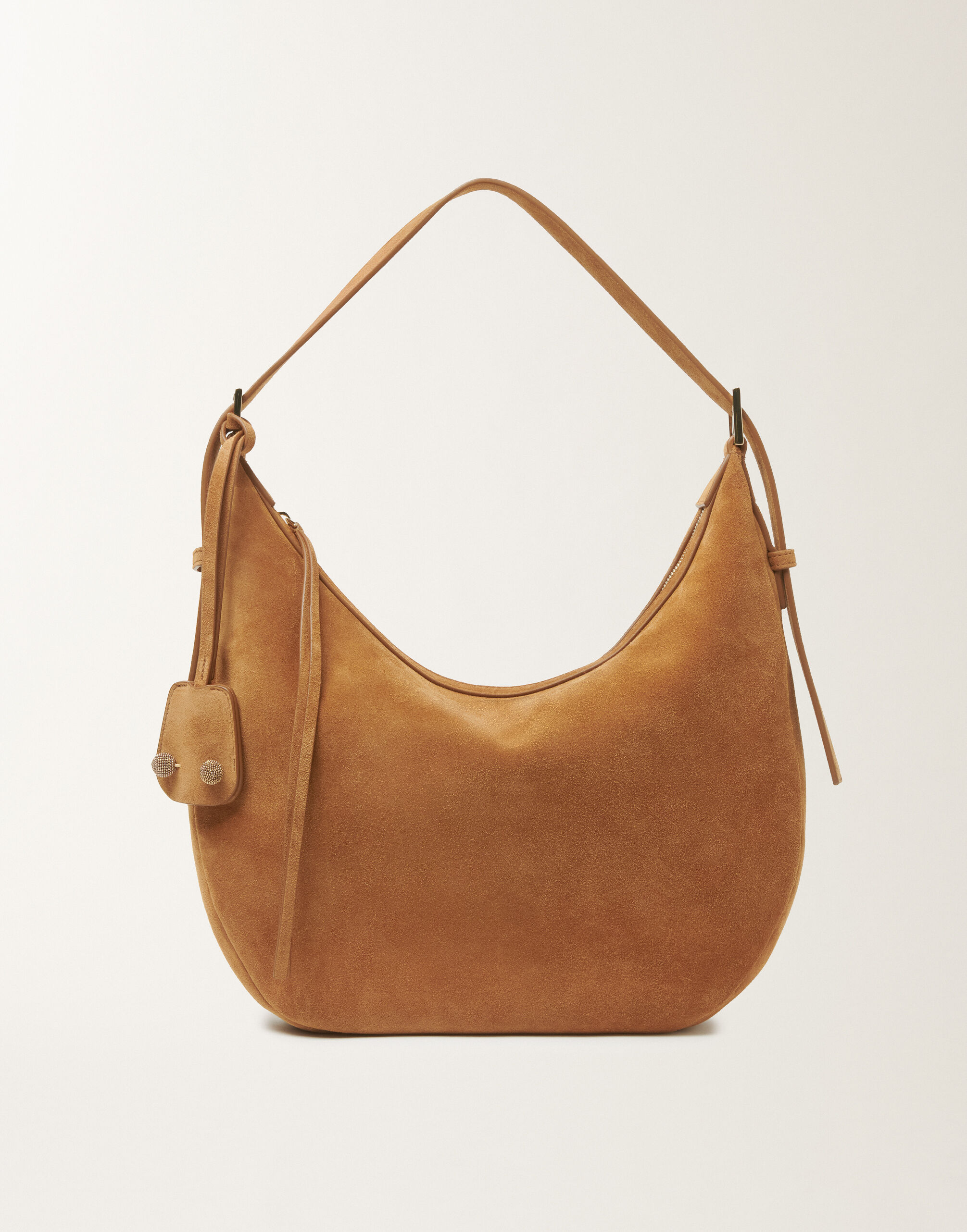 Fabiana Filippi Suede and wicker hobo bag Wicker BGD266A803M0050000