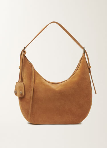 Fabiana Filippi Suede and wicker hobo bag Wicker BGD266A803M0050000